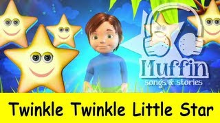 Twinkle Twinkle Little Star  Family Sing Along  Muffin Songs [upl. by Reta]