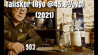 ralfy review 903  Talisker 18yo 458vol 2021 [upl. by Lai498]