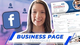 How to Set Up a Facebook Business Page 2024 Fast amp Easy Tutorial [upl. by Rfinnej]