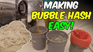 Making the BEST BUBBLE HASH using a FREEZE DRYER HOW TO TUTORIAL [upl. by Minnaminnie]