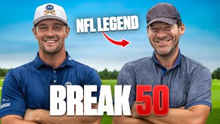 Can I Break 50 With Tony Romo From The Front Tees [upl. by Furiya]