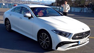 LAST NEW 2022 Mercedes CLS Coupe  CLS 450 AMG Drive Review Interior Exterior [upl. by Lanaj371]