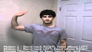 Ulnar Nerve Gliding Exercise by BayviewPT [upl. by Adnohryt]