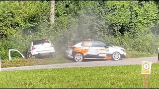 Rallye Weiz 2024  Crash and Mistakes  Day 2 Saturday Highlights [upl. by Hengel]