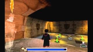 Harry Potter Philosophers Stone PS1 Walkthrough Part 10 Defence Against Dark Arts Class [upl. by Bolton]