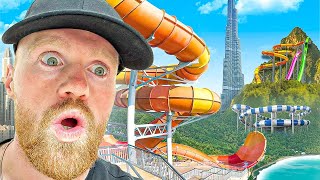 SNEAKING INTO HUGE OUTDOOR WATERPARK ESCAPE [upl. by Atilrak]