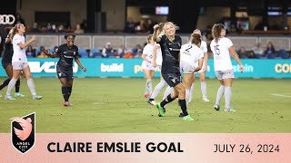 Angel City FC  Claire Emslie Goal [upl. by Bullen]