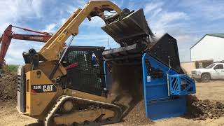 DeSite SLG 78VFG Portable Topsoil Rock Screeners [upl. by Ailema646]