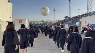 Taft College Class of 2022 Graduation Processional [upl. by Ecnaled]