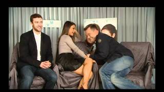 A Date with Mila Kunis amp Justin Timberlake 2011 [upl. by Elleinod]