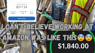 I CANT BELIVE WORKING AT AMAZON WAS LIKE THIS😨😨… AMAZON DELIVERY STATION VLOG  PROS amp CONS [upl. by Saisoj]