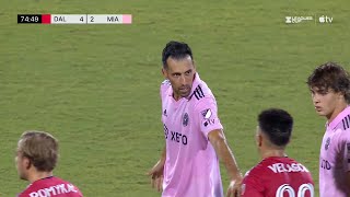 Sergio Busquets MASTERCLASS Vs Dallas  Leagues Cup 2023 HD [upl. by Ankeny]