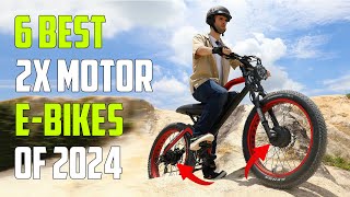 Best Dual Motor EBikes 2024  Best AllWheel Drive EBike 2024 [upl. by Nennahs]