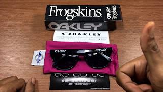 Oakley Frogskins  Kacamata High Definition Optic 1 [upl. by Dovev]