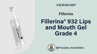 Fillerina Fillerina® 932 Lips and Mouth Gel Grade 4 Review [upl. by Yrrek]