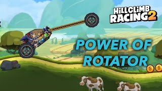 Hill Climb Racing 2 AWESOME ROTATOR RECORD ON SHOWGROUNDS [upl. by Beach]