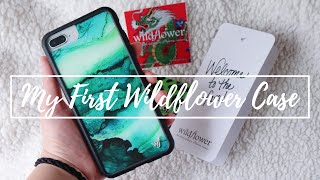 Wildflower Case Unboxing First One  EyesOnJess [upl. by Shepp]