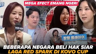 V league amp Red spark Untung Besar Berkat Mega Laga Red spark Akan Di Siarkan Di Beberapa Negara [upl. by Pansir424]