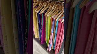 Premium quality tussar saree selling in Taneira store shortsvideo [upl. by Eoz529]