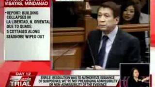 Deputy chief prosecutor Rep Rudy Fariñas finally takes the floor CJonTrial [upl. by Abdel]