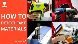 How to Detect Fake Materials  OES XRF Analyzer Bruker Alpha FTIR amp Polymax [upl. by Nevear]