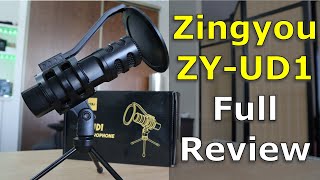 Zingyou ZY UD1 Mic review amp compare to Fifine K670 [upl. by Behlke]