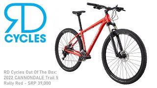 2022 CANNONDALE Trail 5 rally red [upl. by Bunnie972]