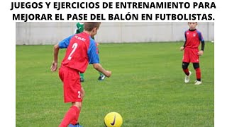 GUÍA BÁSICA de PASES SENCILLOS en el FÚTBOL ⚽️ Pasa el balon FACIL Y EFECTIVO👌🏼 TUTORIAL [upl. by Shermy]