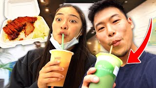 Full Day of Flushing Eats  Queens NY  Zach amp Tee Vlog [upl. by Dnaltiak]