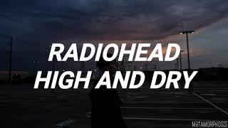 High And Dry Radiohead Lyrics Subtitulado en español [upl. by Phyllys]