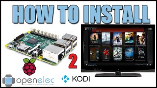 How to install OpenElec on Raspberry PI 2 Complete installation [upl. by Mame]