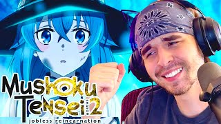 SHES BACK 🤩🩵  Mushoku Tensei Season 2 Episode 20 REACTION [upl. by Elconin]