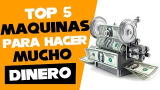 5 MAQUINAS para HACER MUCHO DINERO 💵  Las mas RENTABLES y ECONOMICAS para IMPORTAR DESDE CHINA 💲 [upl. by Aerdnaid]