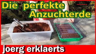 🌻🌷AussaatErde Anzuchterde selber aktivieren Kokoserde für Pflanzen DIY Tutorial No383 [upl. by Brindle]