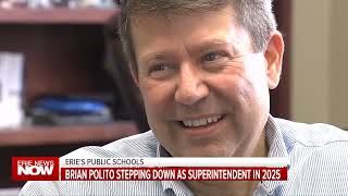 Brian Polito Stepping Down as Superintendent of Eries Public Schools in 2025 [upl. by Tucker]