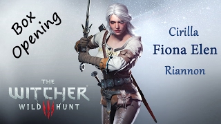 THE WITCHER 3 WILD HUNT  Ciri Figure  Box Opening [upl. by Hayyifas]