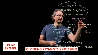 Dividend payments explained for the CFA Level 1 exam [upl. by Baggett]