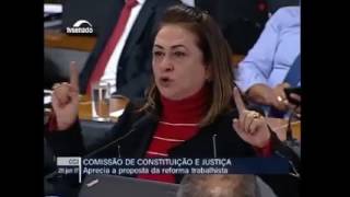 Kátia Abreu diz que governo não tem legitimidade para fazer reformas quotestá caindo de podre” [upl. by Ola]