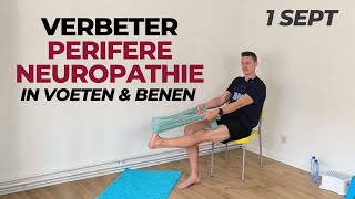 Verminder de symptomen van PERIFERE NEUROPATHIE in VOETEN EN BENEN met deze oefeningen [upl. by Acinoed]