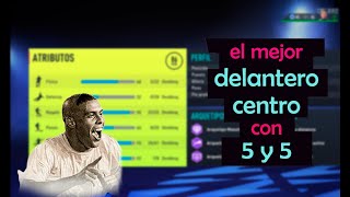 EL MEJOR DELANTERO CENTRO CON 5 Y 5 MODO CARRERA JUGADOR FIFA 22 [upl. by Eseeryt]