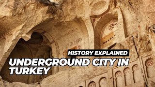 The Secret Underground Cities of Turkey  History Explained [upl. by Dituri598]