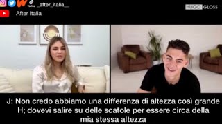 Traduzione Intervista a Hero Fiennes Tiffin e Josephine Langford  AFTER 3  AFTER WE FELL MOVIE [upl. by Aztirak]