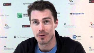 2012 Zurich BNP Paribas Open Marat Safin the politically correct [upl. by Eittap]