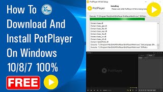 ✅ How To Download And Install PotPlayer On Windows 1087 Jan 2021 [upl. by Lavery809]