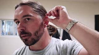 How To Trim Your Sideburns With Long Hair [upl. by Kimberlee442]