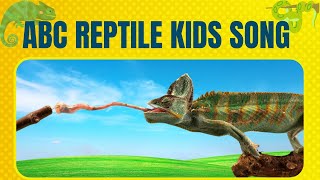 ABC Reptile Song for Kids  Fun Educational Song for Children  Snakes for Kids [upl. by Ahteral]