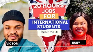 20hrs Jobs for international students within the Uk 🇬🇧💰 [upl. by Intruoc951]