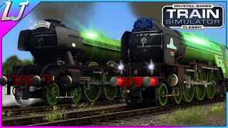 Train Simulator Classic  Flying Scotsman VS Tornado Race [upl. by Langan790]