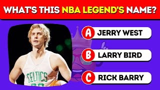 Guess the NBA Legends Test Your Basketball IQ [upl. by Aeneus254]