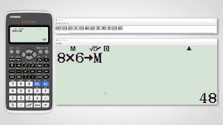 Independent Memory on Casio fx991EX Classwiz [upl. by Hansen274]